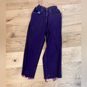 Vintage purple  jeans - size XS/S